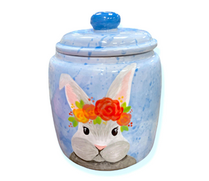 Tampa Watercolor Bunny Jar