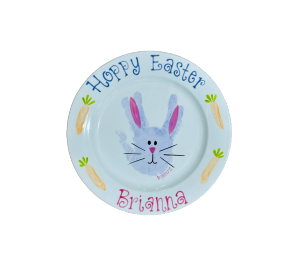 Tampa Easter Bunny Plate