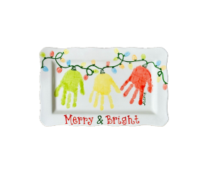 Tampa Merry and Bright Platter