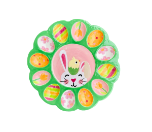 Tampa Easter Sherbet Egg Plate