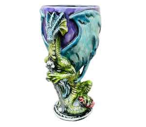Tampa Antique Dragon Goblet