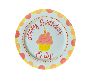 Tampa Birthday Cupcake Plate