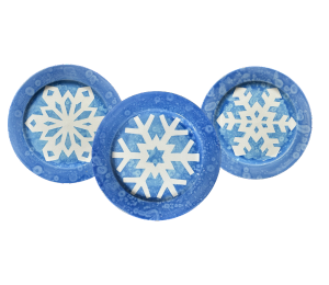 Tampa Paper Snowflake Plate
