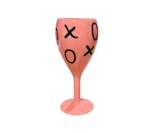 Tampa XOXO Wine Glass